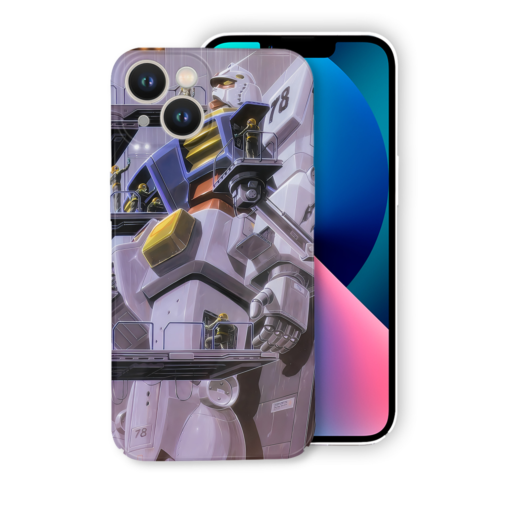 （画像用） 機動戦士ガンダム Mobile Suit Gundam 【iPhone 14シリーズ対応】ハードケース
